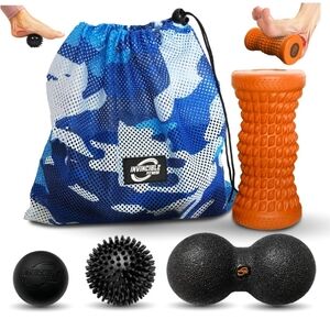 NWT Fitness Foot Roller 4-in-1 Therapy